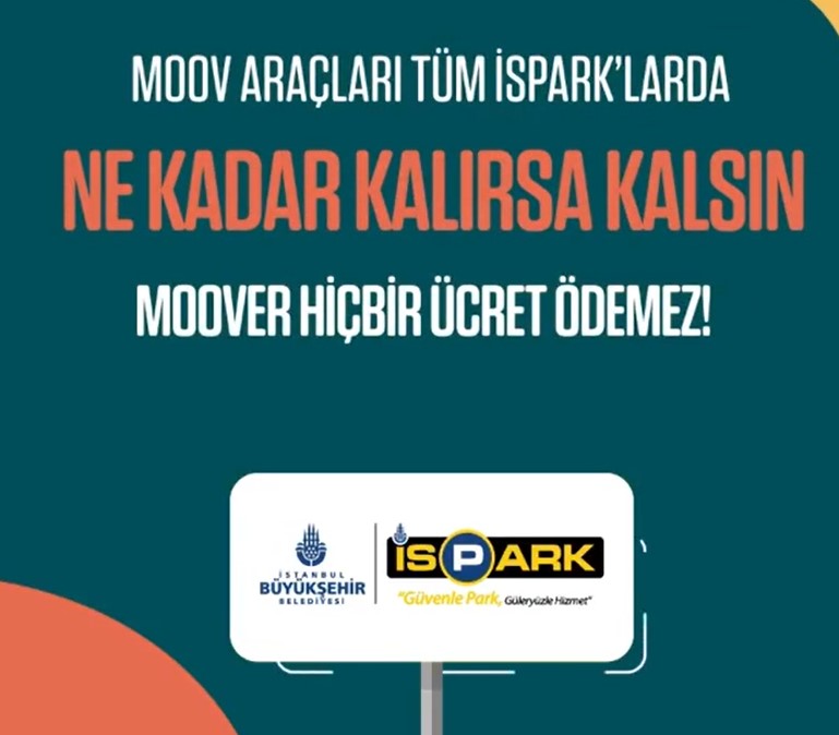 Moov by Garenta'da İSPARK haber